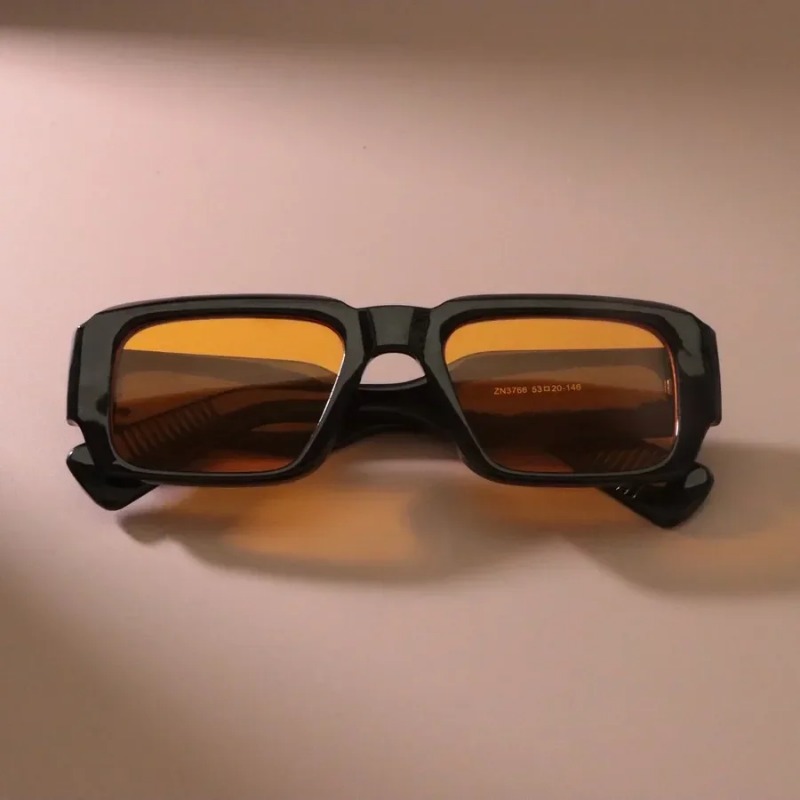Women'S Fashion Eyewear - Retro Square Sunglasses Women Men Vintage