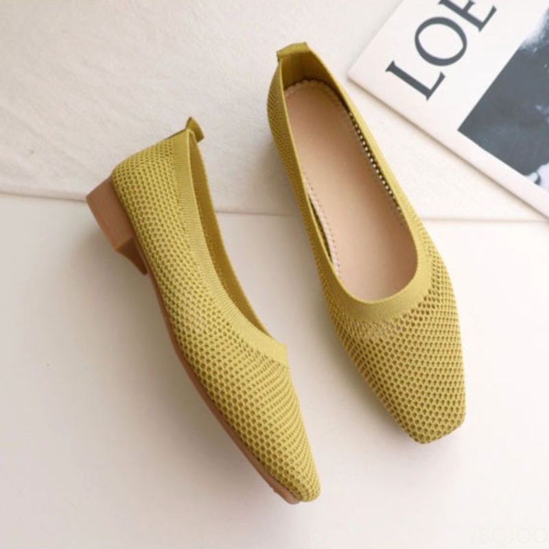 Women'S Fashion For Summer 2025 - Square toe low heel soft soled