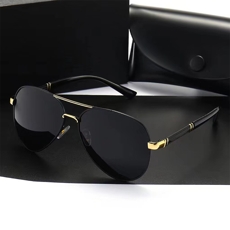 Women'S Fashion Eyewear - Luxury Men's Polarized Metal Sunglasses Driving