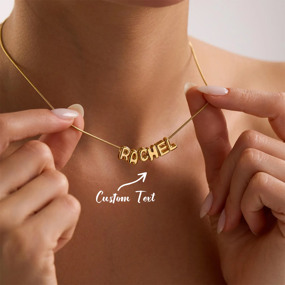 Custom Balloon Initial Name Ne - Women Fashion Names review and price