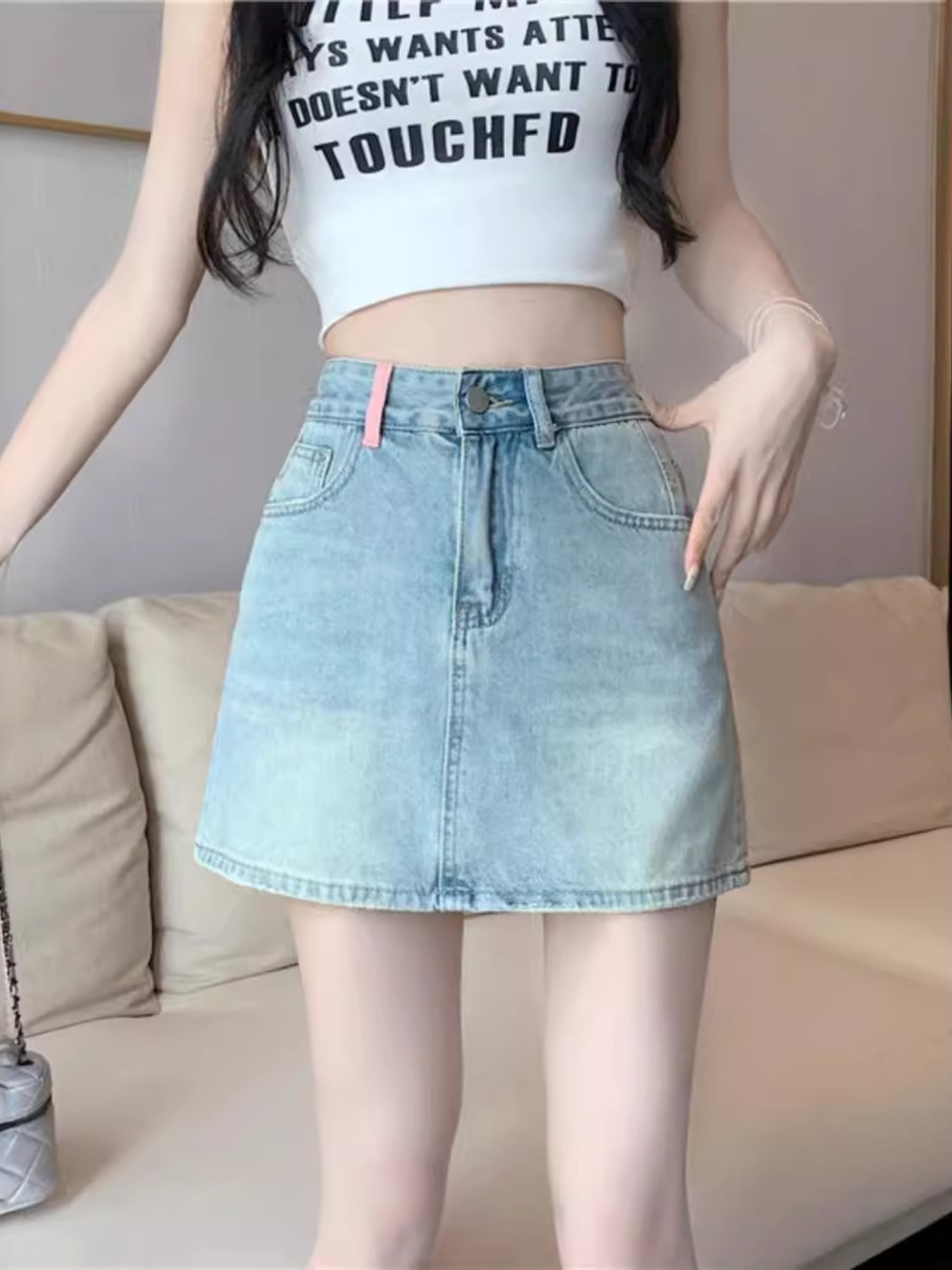 Women's Vintage Washed Denim S - Denim Shorts Women review and price