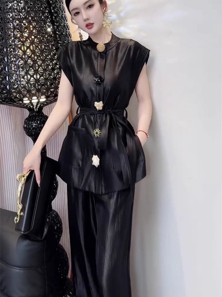 2025 Summer New Fashionable Sl - Wide Leg Palazzo Pants review and price