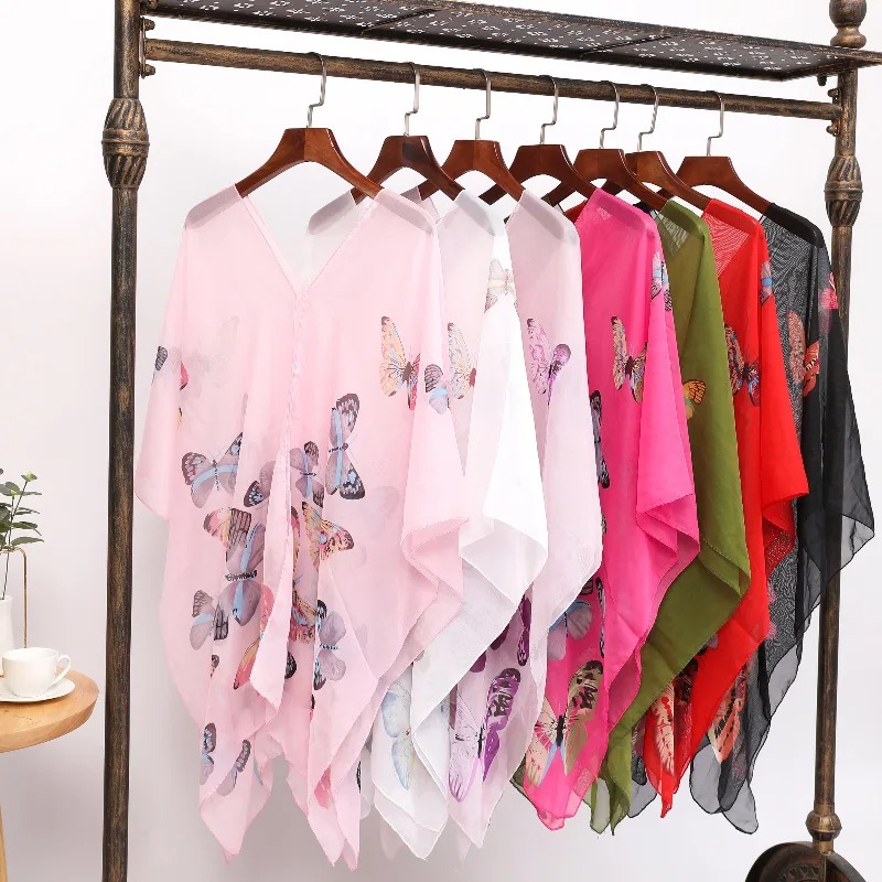 Women Sun Protection Shawl for - Wrap Blouse Chiffon review and price