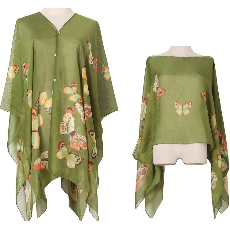 Women Sun Protection Shawl for - Wrap Blouse Chiffon review and price