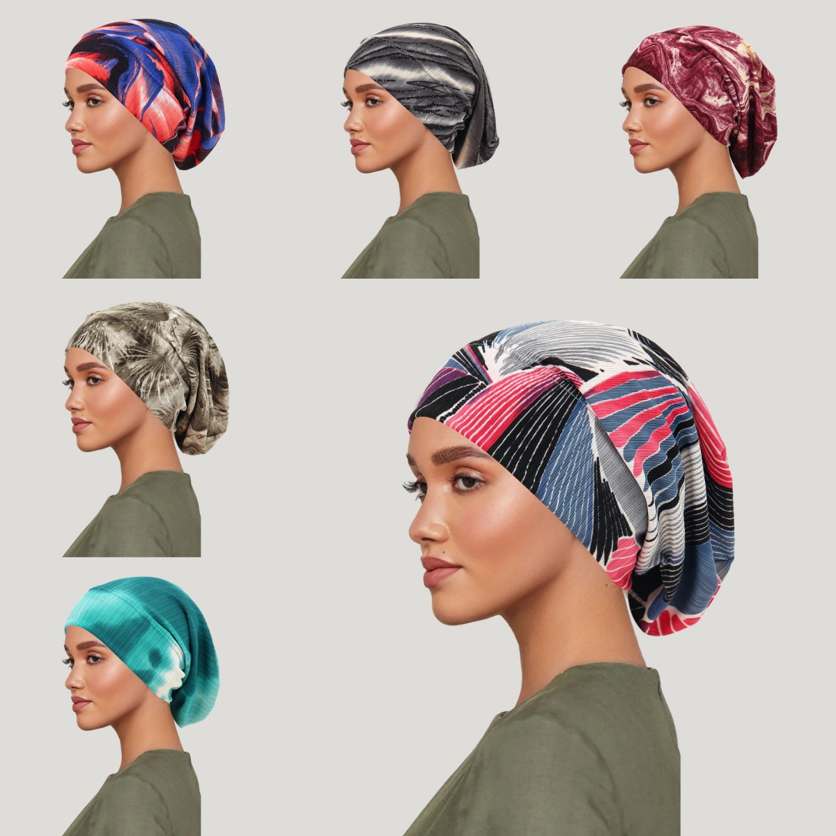 2026 New Tie-dye Hair Cover Ca - Women'S Fashion Hats review and price