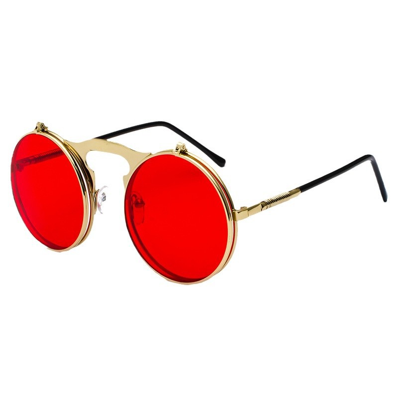 Retro Steampunk Red Round Sung - Women'S Fashion Eyeglass Frames review and price