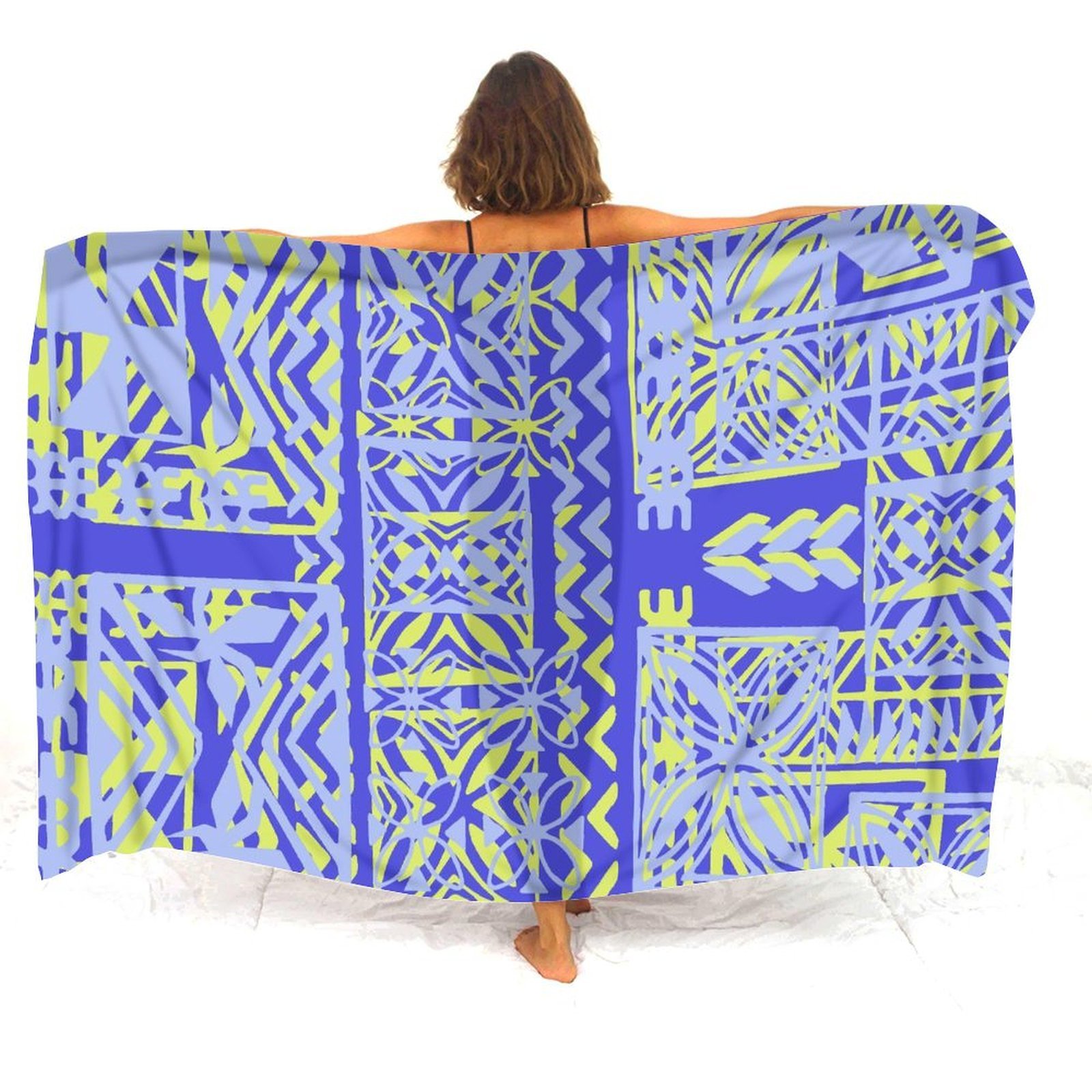 Polynesian Custom Puletasi Sun - Printed Wrap Skirt review and price