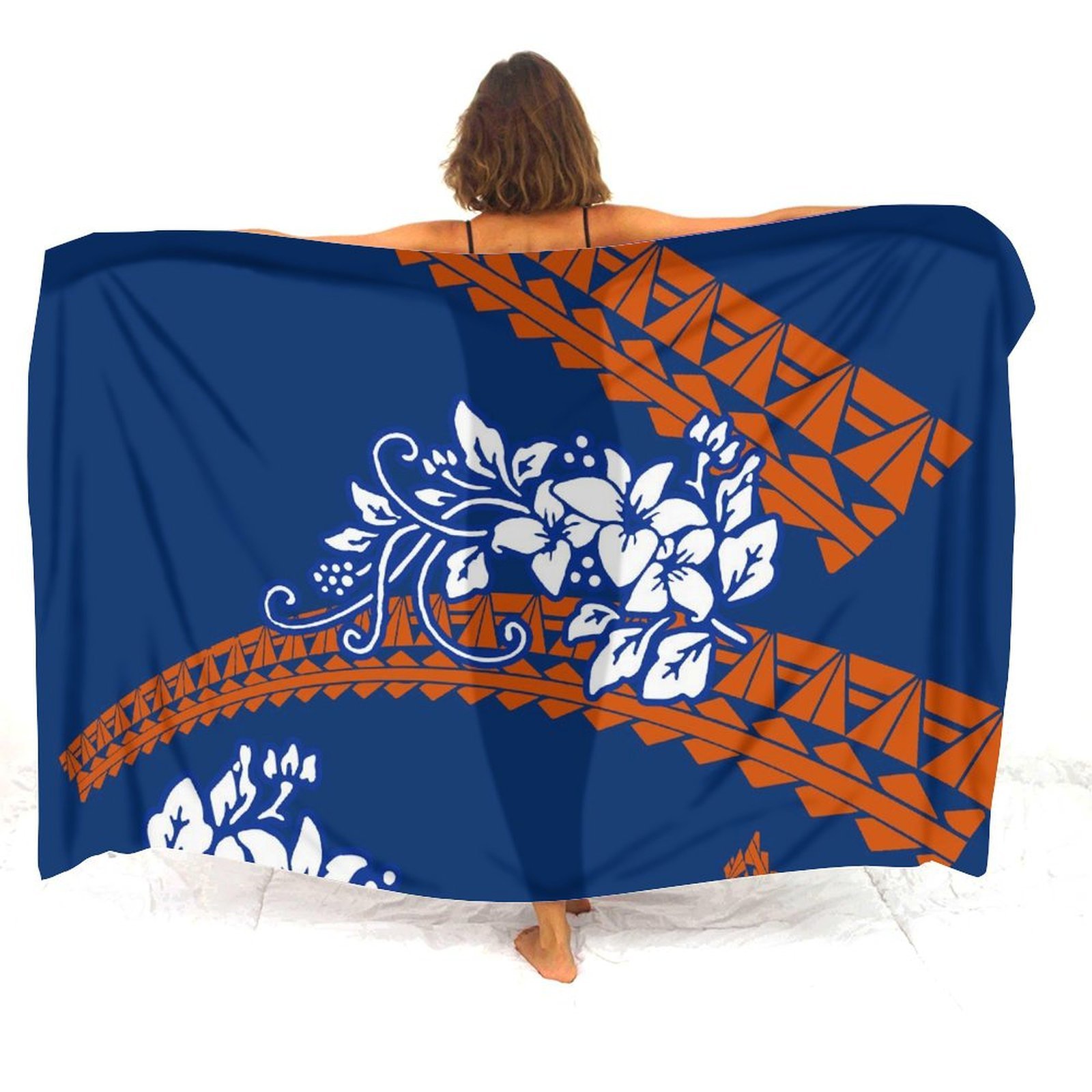Polynesian Custom Puletasi Sun - Printed Wrap Skirt review and price