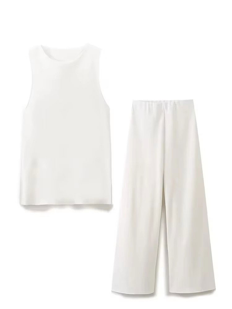 HH 2025 Summer Women Vest Pant - Wide Leg Palazzo Pants review and price