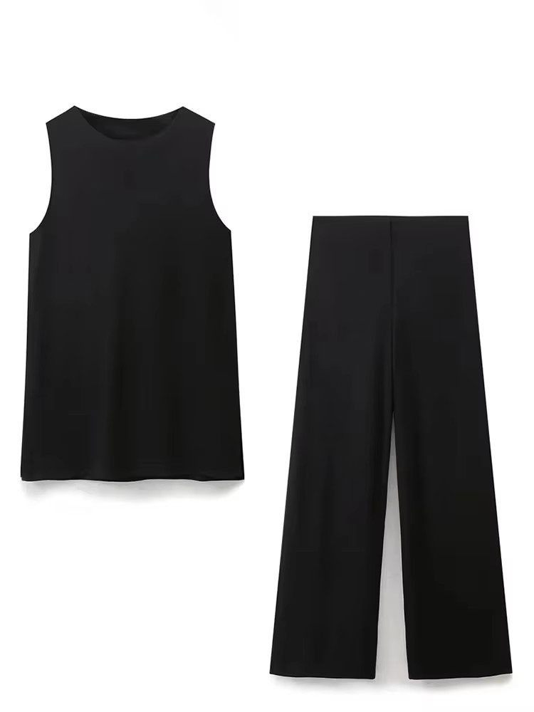 HH 2025 Summer Women Vest Pant - Wide Leg Palazzo Pants review and price