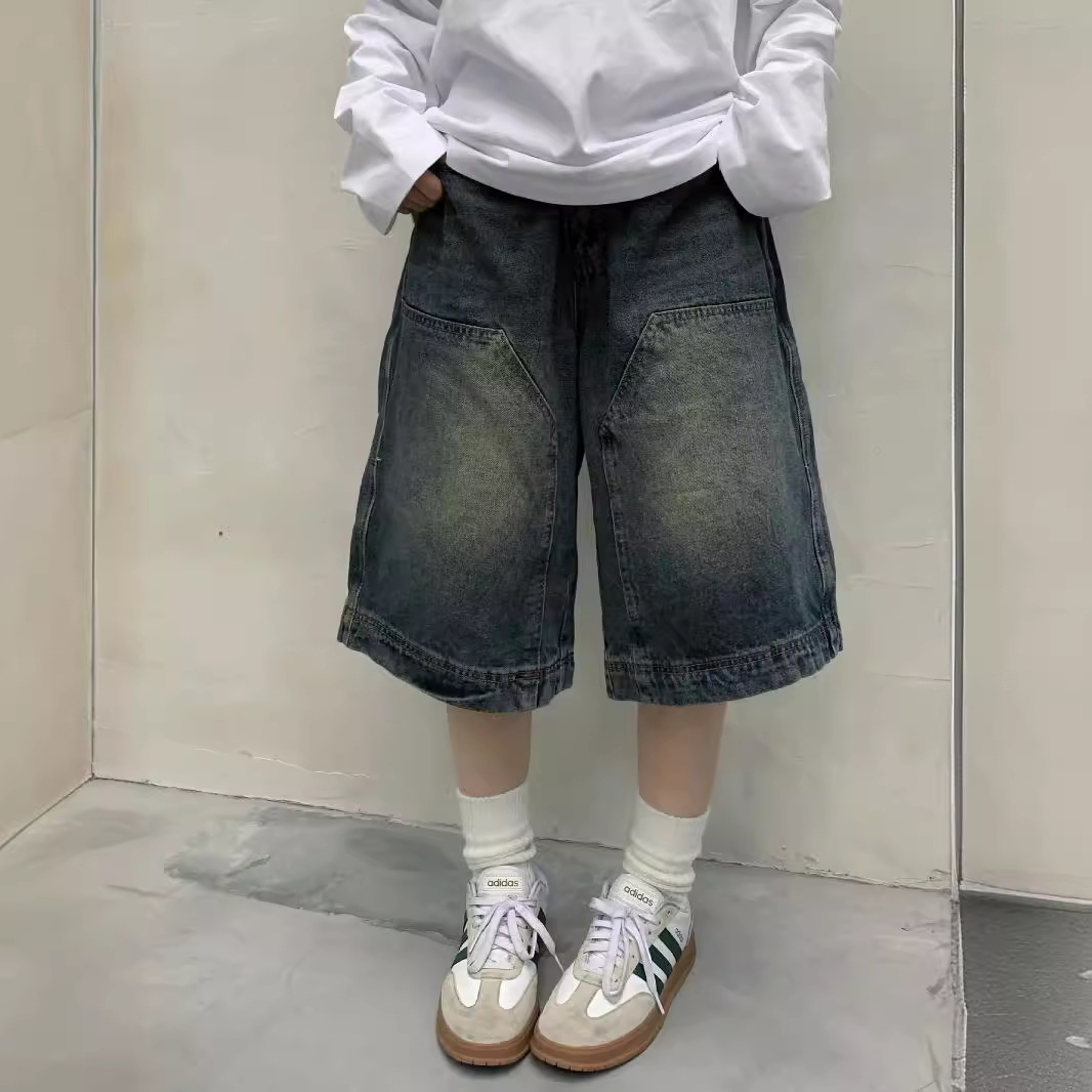 Women Y2K Vintage Baggy Jean S - Denim Shorts Women review and price