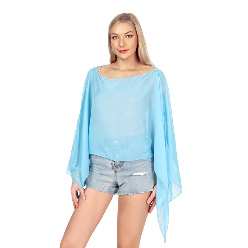 Women Sun Protection Shawl for - Wrap Blouse Chiffon review and price