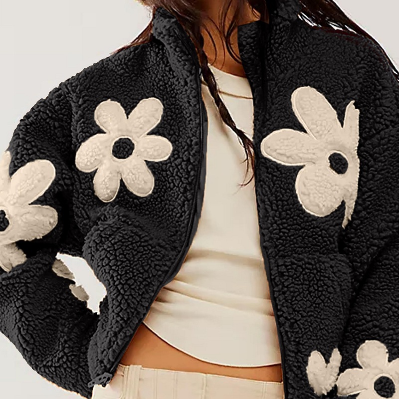 Fall Winter Warm Lamb Woolen C - Sherpa Coat Women review and price