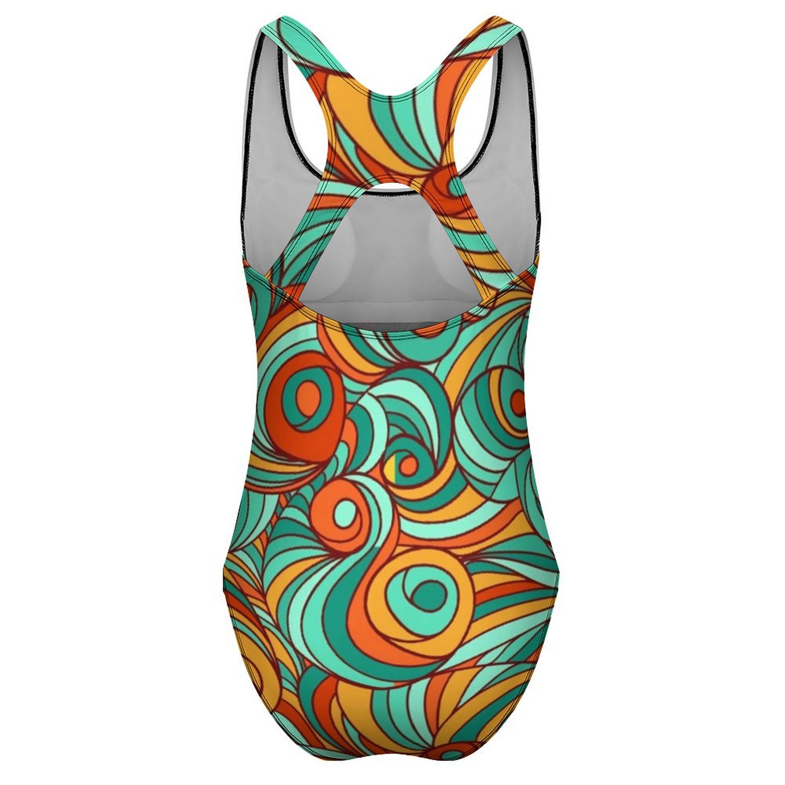 Swirling Retro 70S Swimsuit Se - Women'S Fashion In The 70S review and price