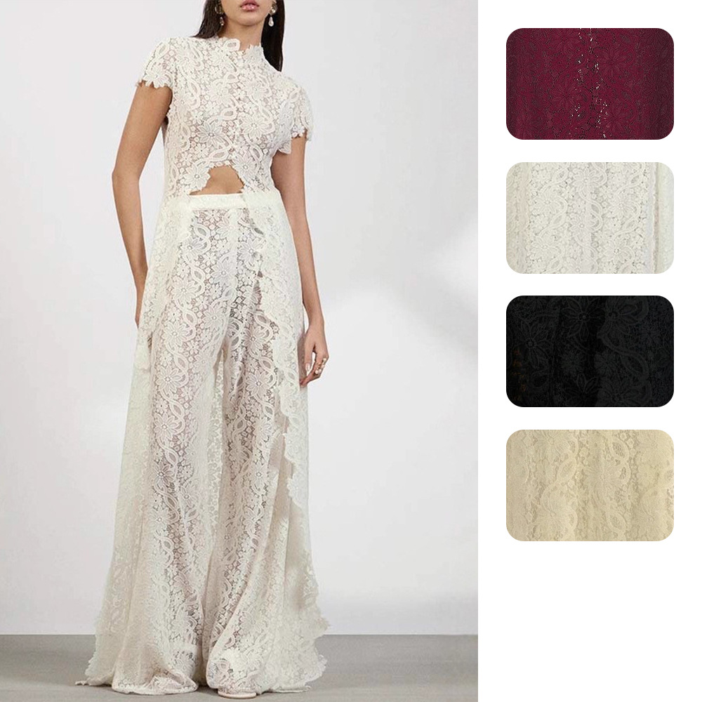Women Lace 2 Piece Pants Set,  - Wide Leg Palazzo Pants review and price