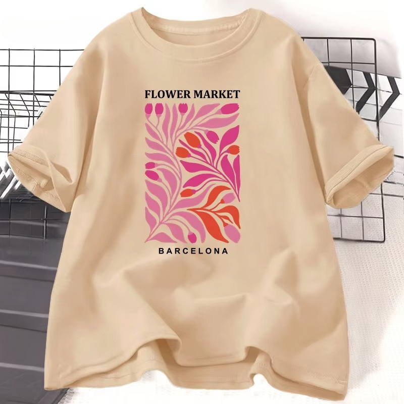 Flower Market Barcelona Tshirt - Women'S Fashion Market Size review and price