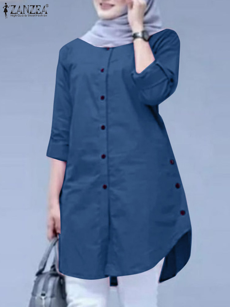 2026 ZANZEA Spring Shirt Fashi - Turkey Women Fashion review and price