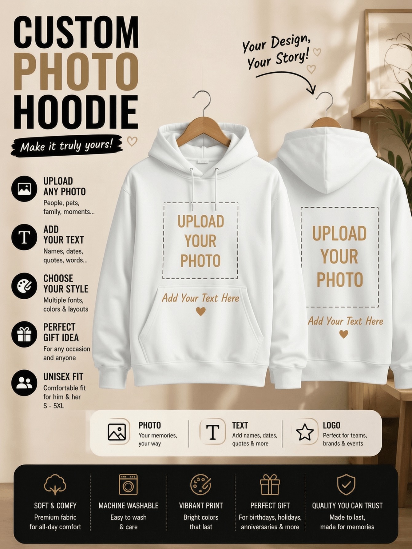 Winter Customize Womens Hoodie - Hoodie Women Oversized review and price