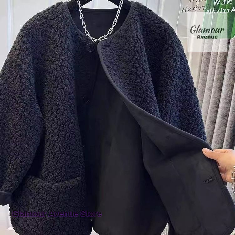 Korean-style lambswool coat wo - Sherpa Coat Women review and price