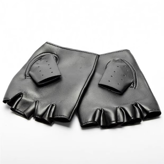 Steampunk PU Leather Fingerles - Women Fashion Gloves review and price