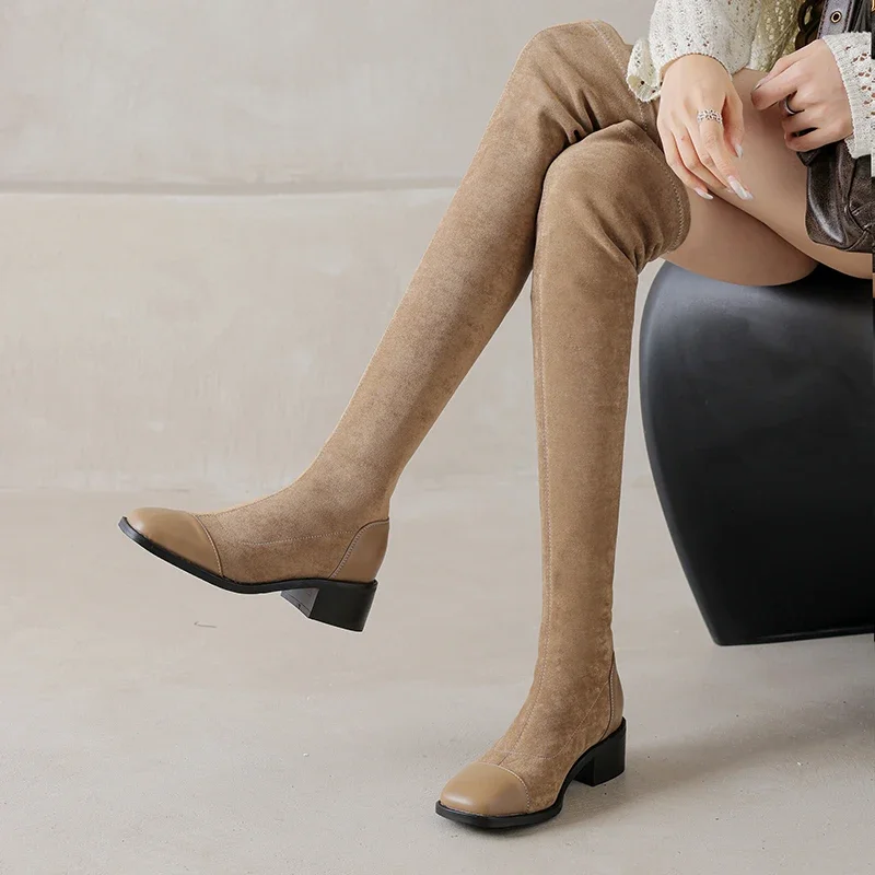 2025 Women Over-the-Knee Long  - Women Fashion Over 40 review and price
