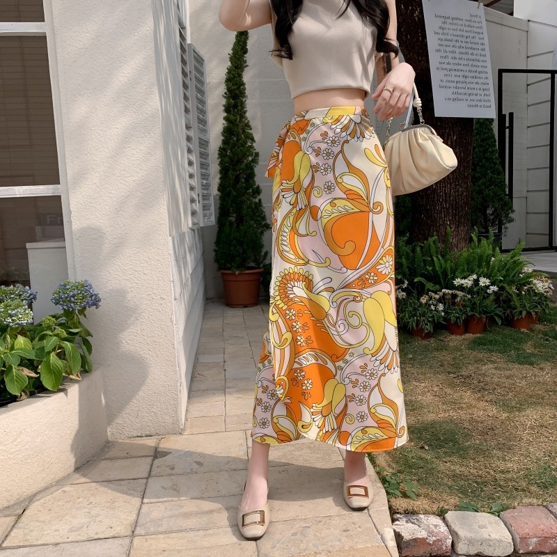 Butterfly Print Cover Up Swimw - Printed Wrap Skirt review and price