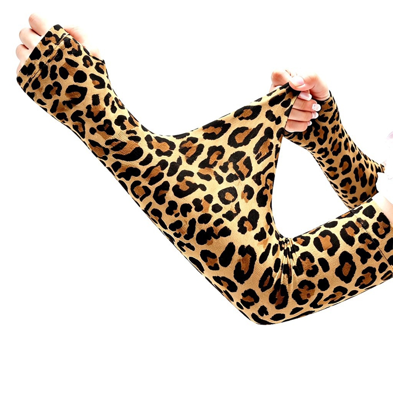 Fashion Leopard Long Fingerles - Women Fashion Gloves review and price