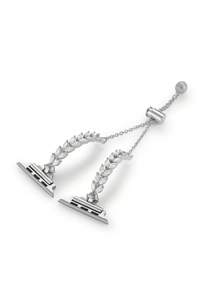 1pc Leaf Rhinestone Bracelet B - Women Fashion Over 40 review and price