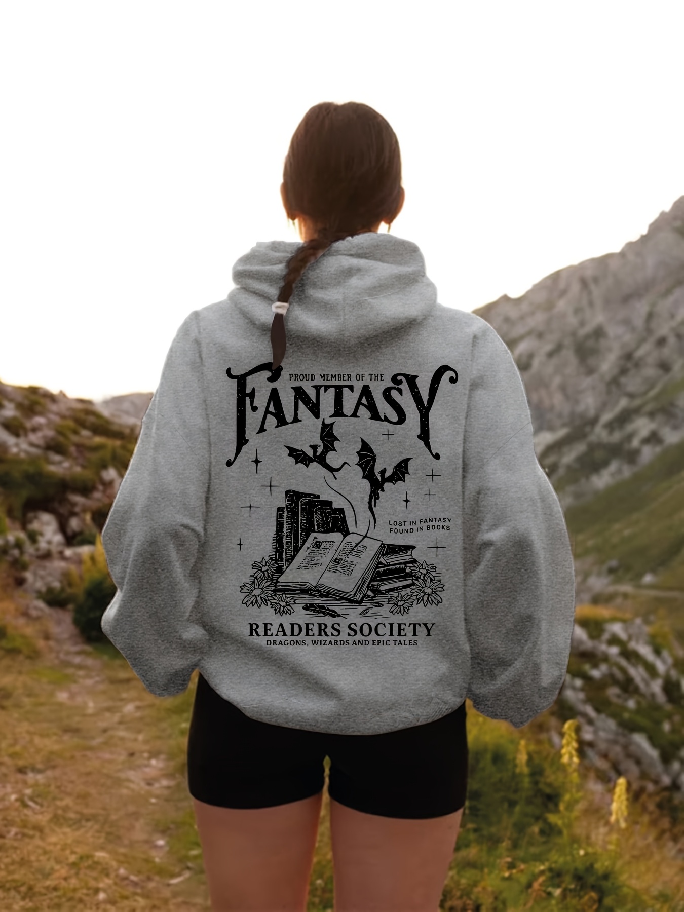 Women Fantasy Readers' Club Ho - Hoodie Women Oversized review and price