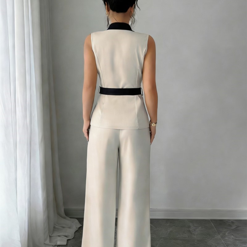 Vest Suit Women Wide Leg Pants - Wide Leg Palazzo Pants review and price