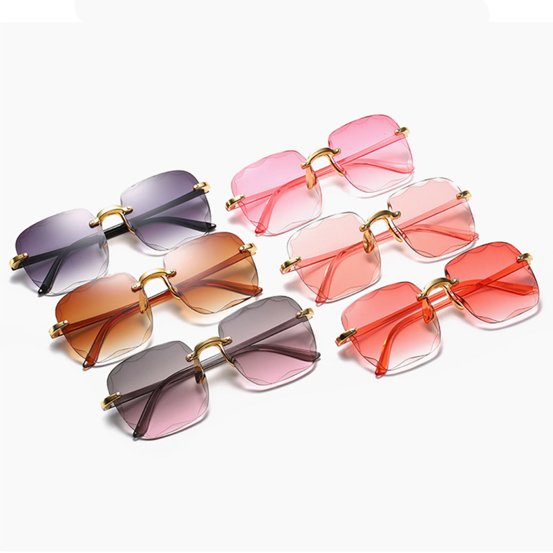 1/3PCS New Rimless Women's Sun - Women'S Fashion Eyewear review and price