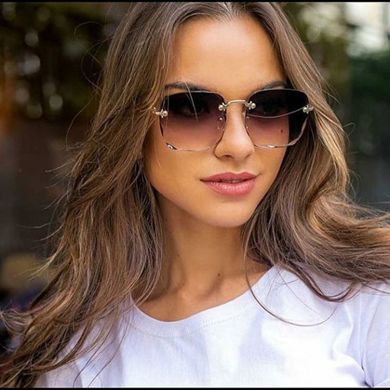 1/3PCS New Rimless Women's Sun - Women'S Fashion Eyewear review and price