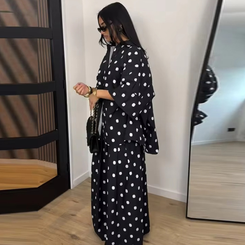2026 Autumn Fashion Polka Dot  - Wide Leg Palazzo Pants review and price