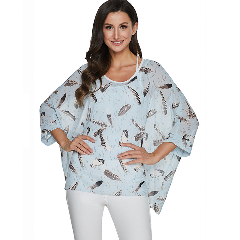 BHflutter camisas mujer 2020 W - Wrap Blouse Chiffon review and price