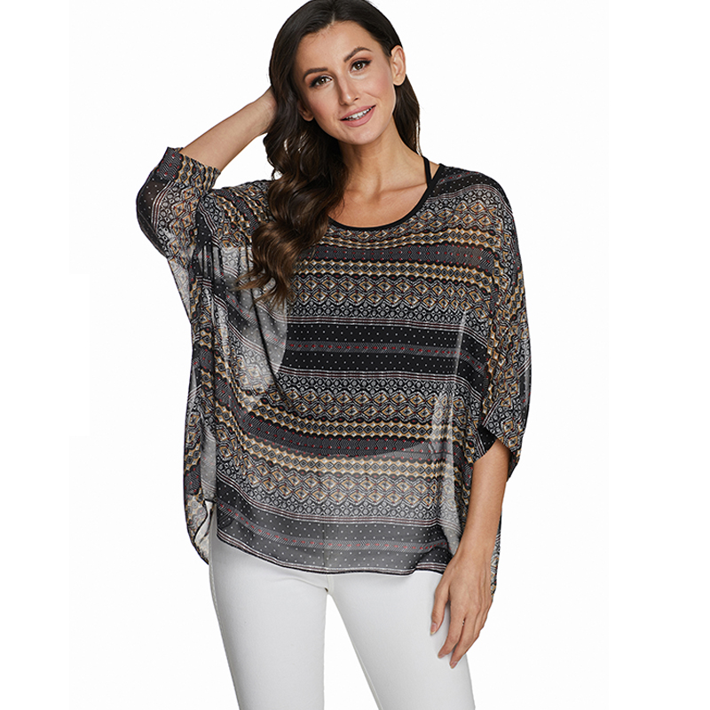 BHflutter camisas mujer 2020 W - Wrap Blouse Chiffon review and price
