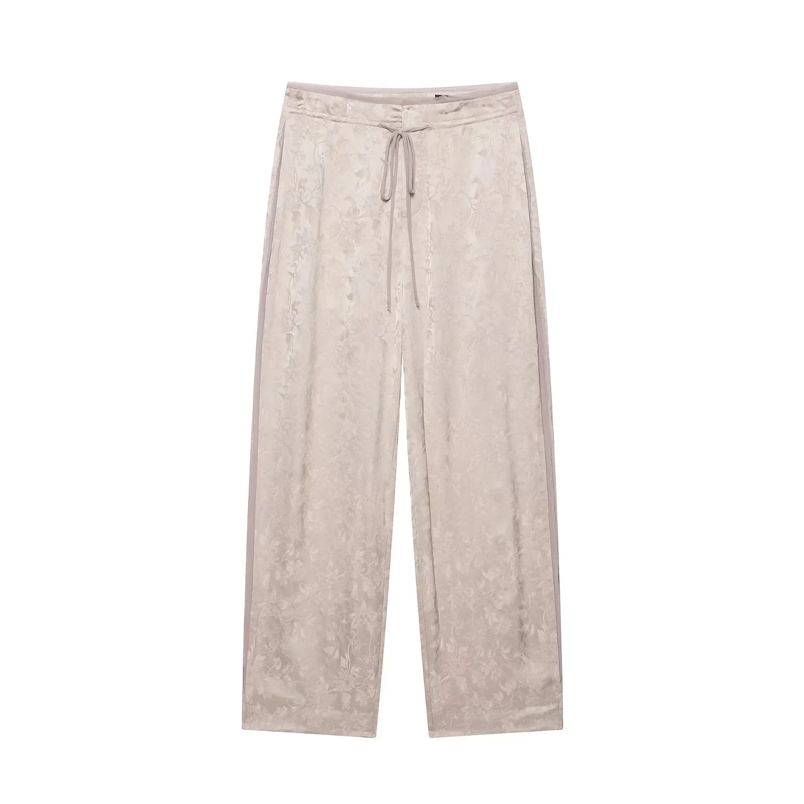 Women Floral Satin Two Piece S - Wide Leg Palazzo Pants review and price