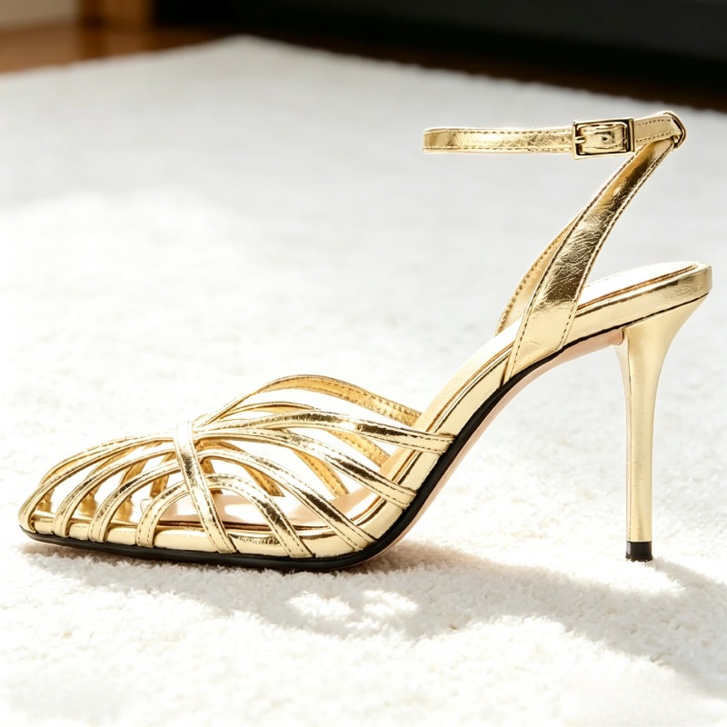 Sexy Gold Hollow Narrow Band H - Women'S Fashion Designer Clothes review and price