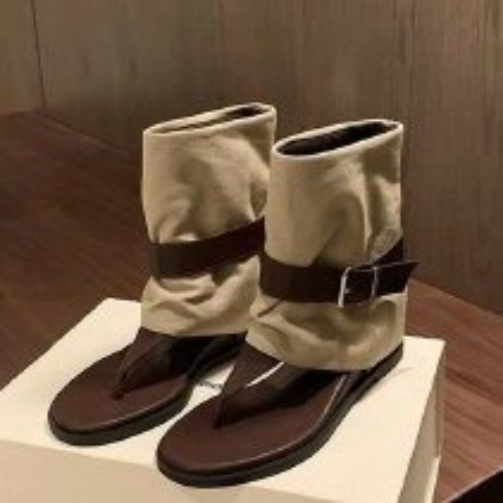Vintage Color Block Toe Ring S - Women'S Fashion Boots review and price